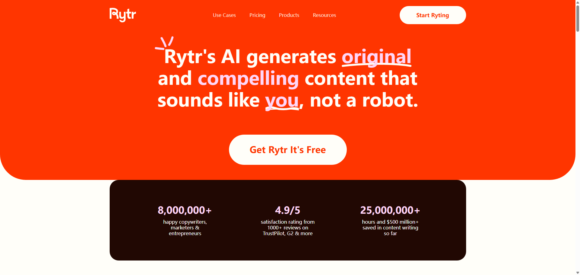 Rytr's review
