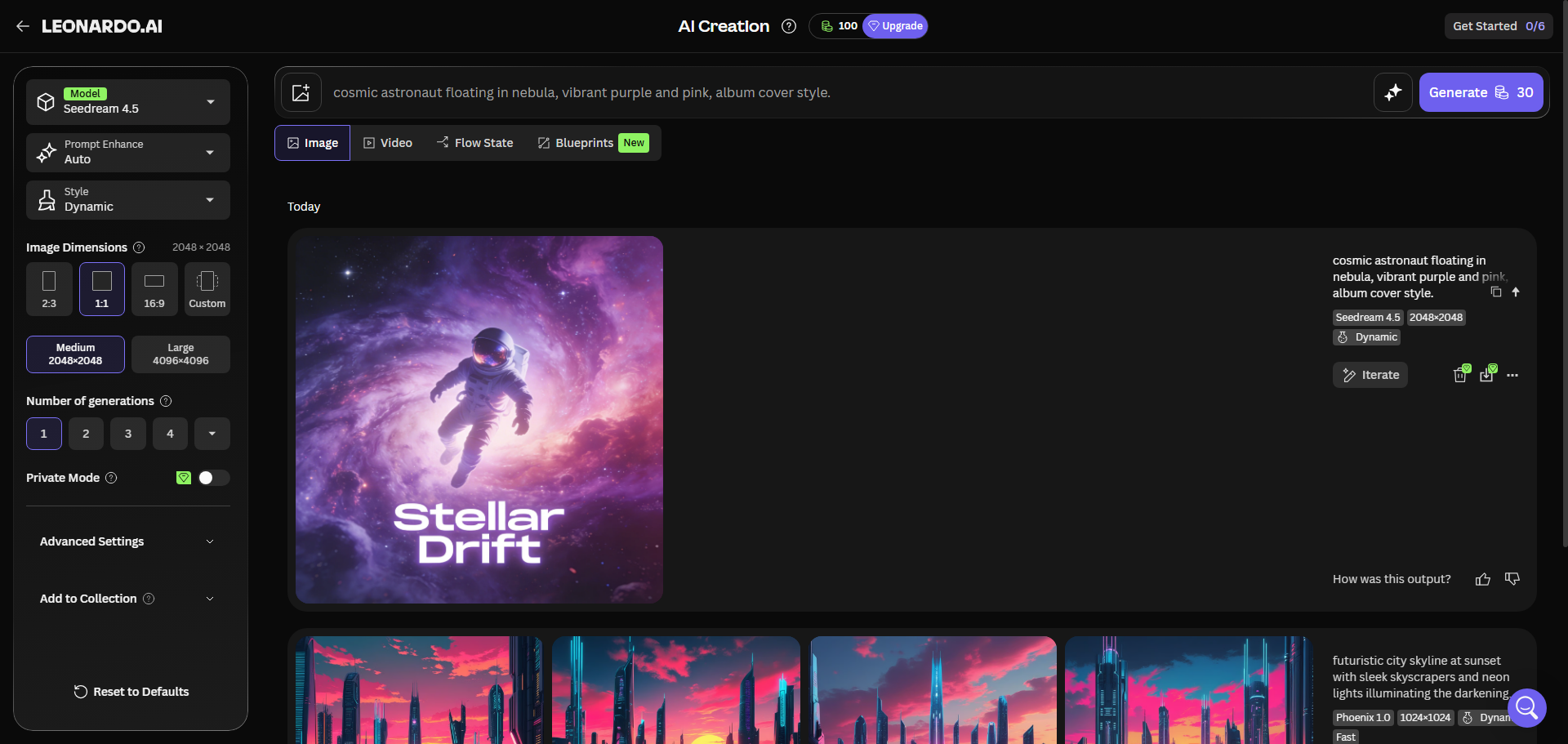 Social media graphic generated with Seedream 4.5 model