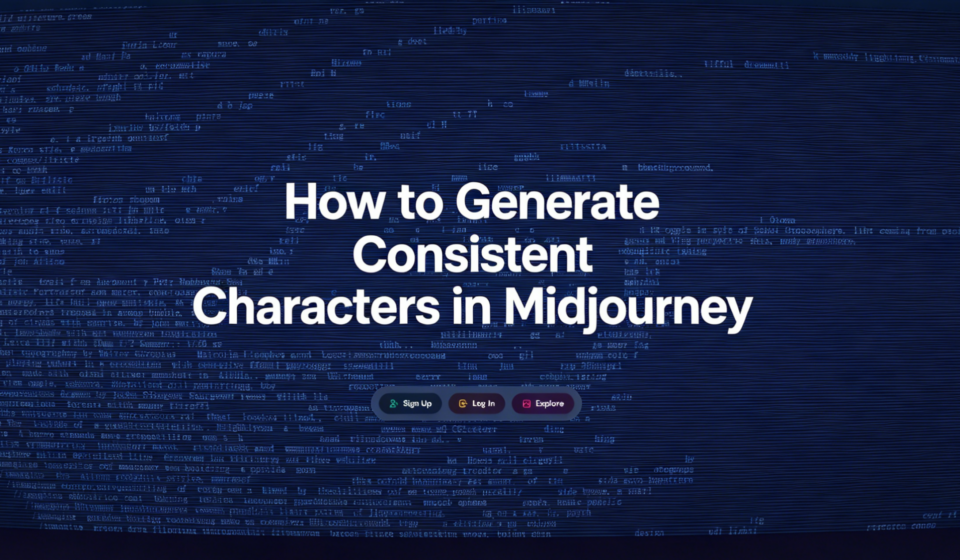 How to Generate Consistent Characters in Midjourney